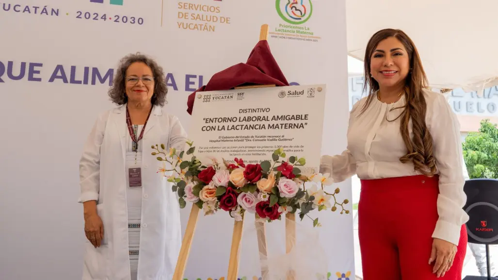 Yucatán promueve el derecho a la lactancia con nuevos espacios en hospitales