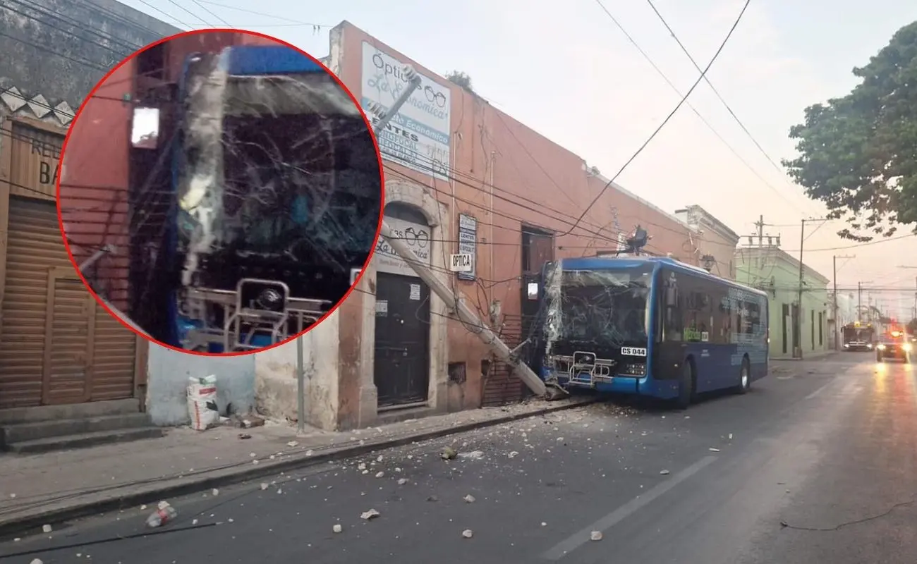 ¿Dónde ocurrió el accidente del autobús Va y Ven en Mérida? Foto: Canva