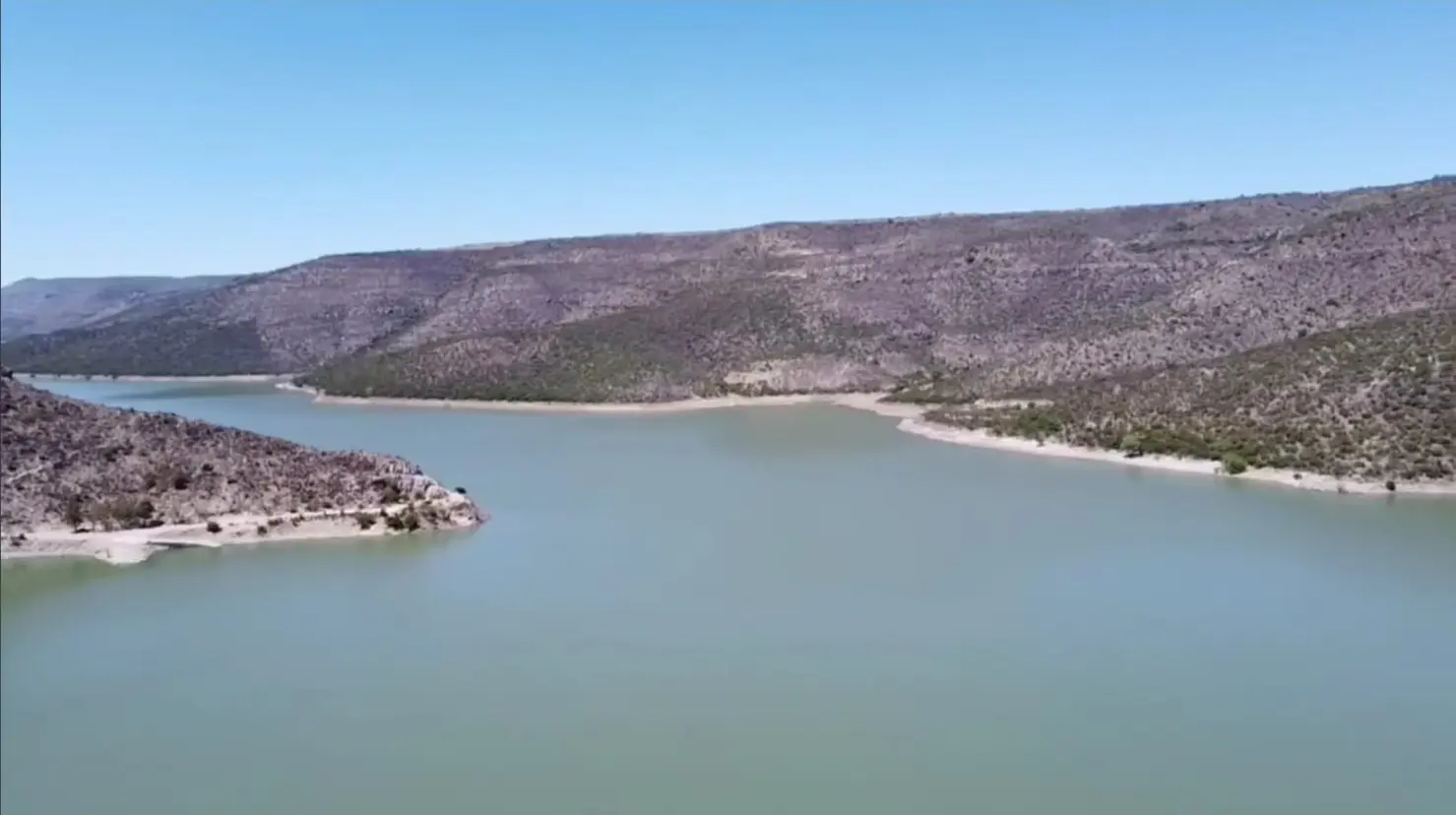 Foto: YouTube/ DroneVillage Este es el nivel de las presas de Durango durante este sábado 2 de agosto.