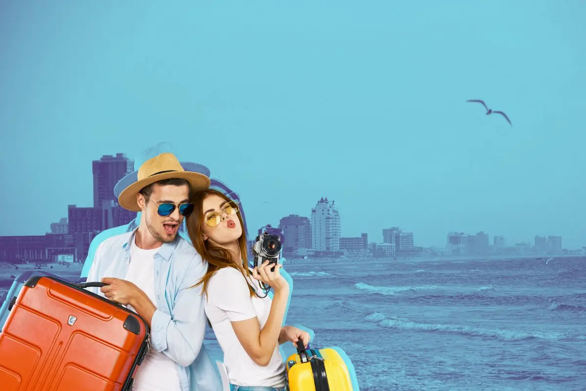 Turistas con maletas en mano Foto: Canva