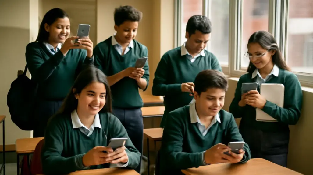 Congreso de CDMX busca regular uso de celulares en las escuelas
