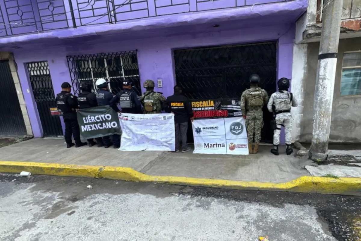 Operación restitución en el Edomex.  Foto: X (@SS_Edomex)