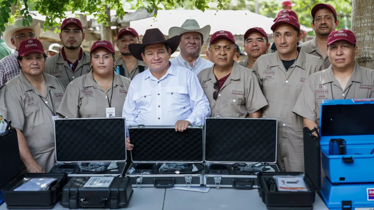 La reproducción asistida y material genético de alta calidad no tendrá costo para las y los productores Foto: Gobierno de Yucatán