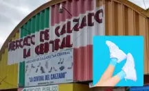 El mercado secreto de CDMX con zapatos que cuestan 100 pesos o menos