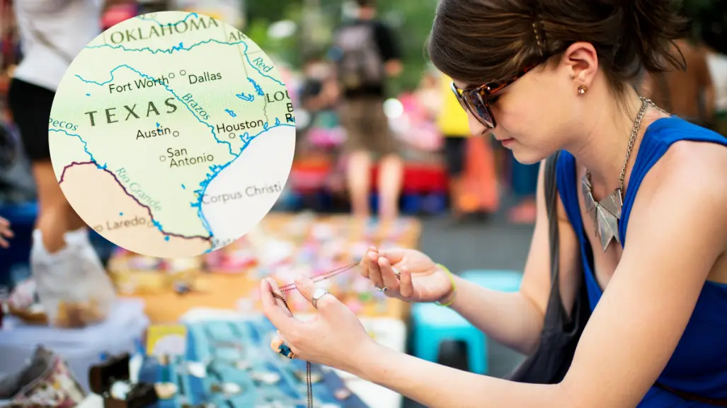 Explora el mercado secreto muy cerca de la frontera de Texas y México