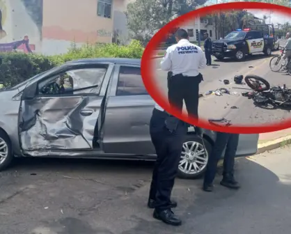 Vuelta en ´u´ prohibida causa la muerte a un motociclista de Durango