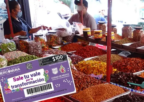 Vales Mercomuna CDMX 2025: ¿en estos lugares se pueden canjear?