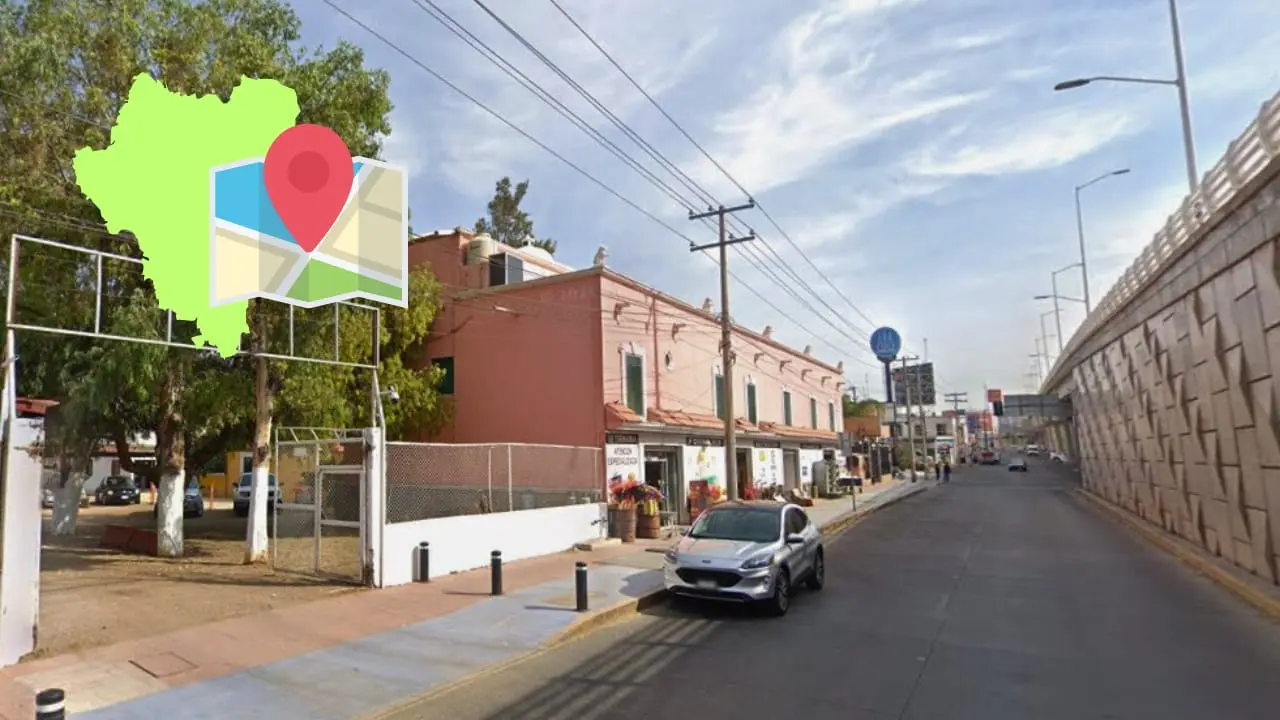 ¿Conoces esta pequeña colonia de Durango? | Foto: Google LLC.
