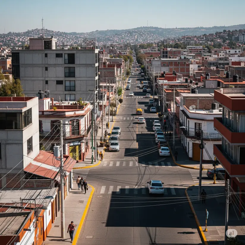 Calles de Xochimilco creado por la IA. Foto: chatgpt