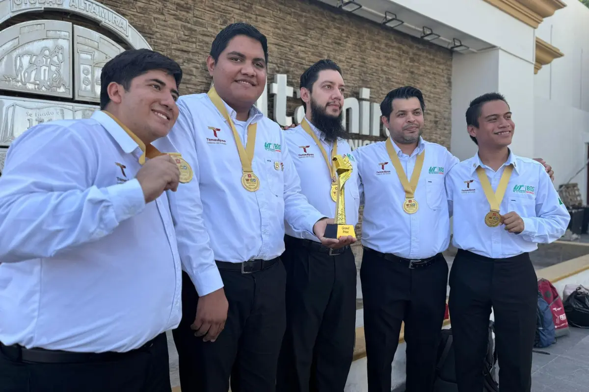 Estudiantes de la Universidad de Altamira obtienen primer lugar con su App KIA IA | Foto: UTA