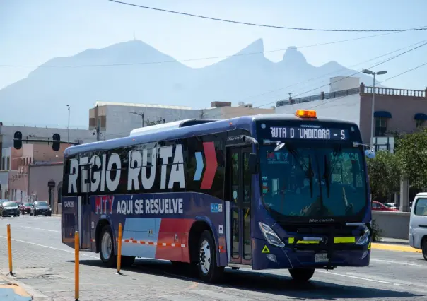 Así es la Regio Ruta, el nuevo transporte público de Monterrey con Wi-Fi, clima y seguridad