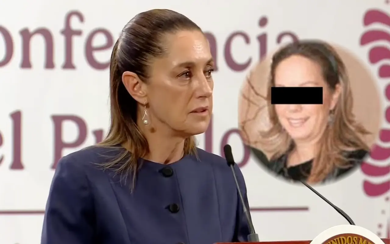 Claudia Sheinbaum y Sandra Lucía Téllez. Foto: X (@RaulGtzNR) / Captura de pantalla: YouTube (Gobierno de México)