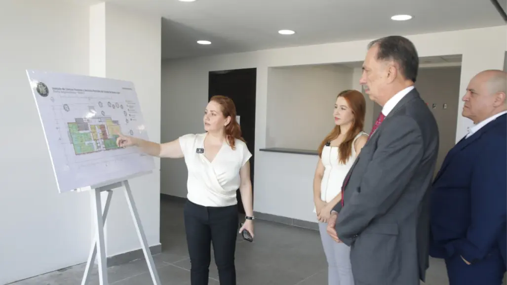 Fiscalía de Nuevo León supervisa avance de nuevo SEMEFO en Monterrey