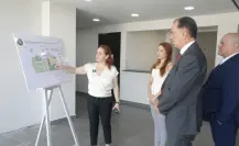 Fiscalía de Nuevo León supervisa avance de nuevo SEMEFO en Monterrey
