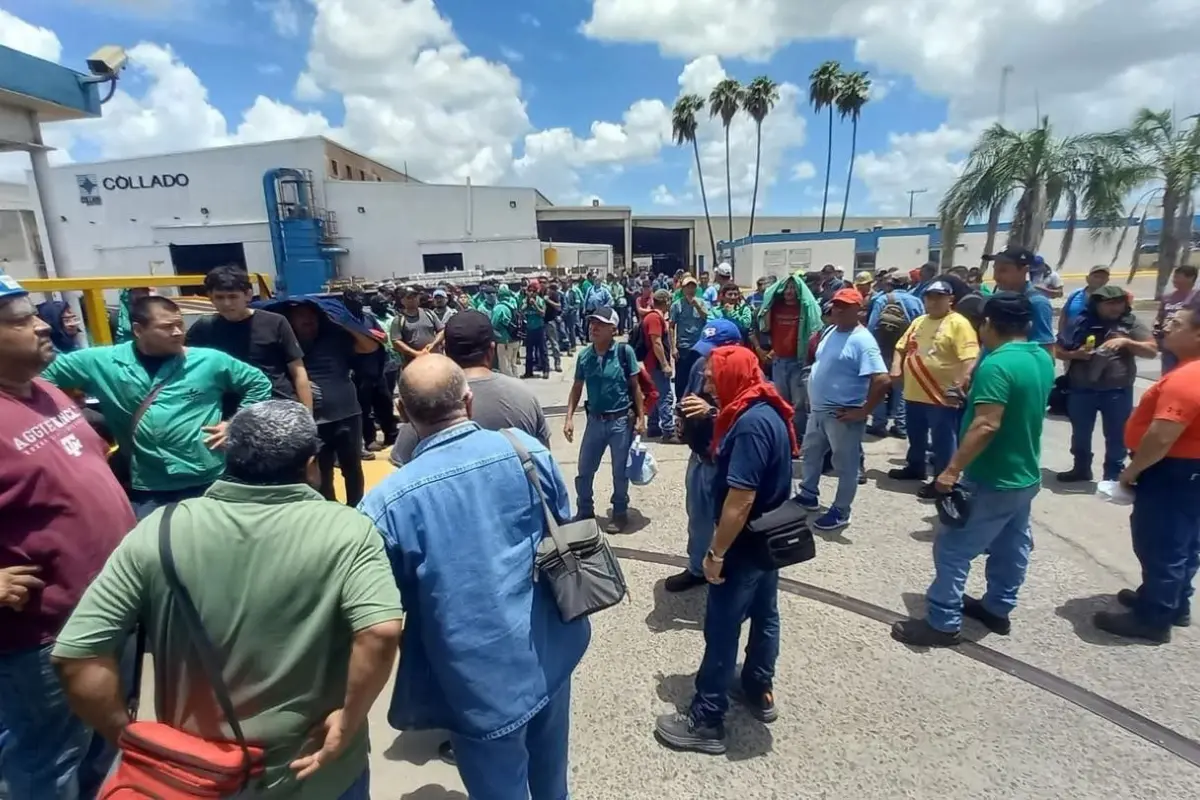 Los paristas exigen a la empresa un incremento salarial del 11 por ciento. Foto: Victoria Jiménez
