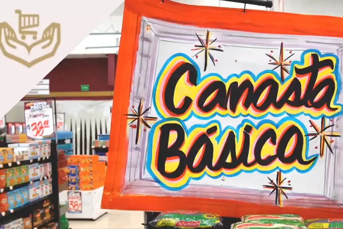 Canasta básica en tiendas SuperISSSTE Foto: X(Twitter)@ISSSTE_mx