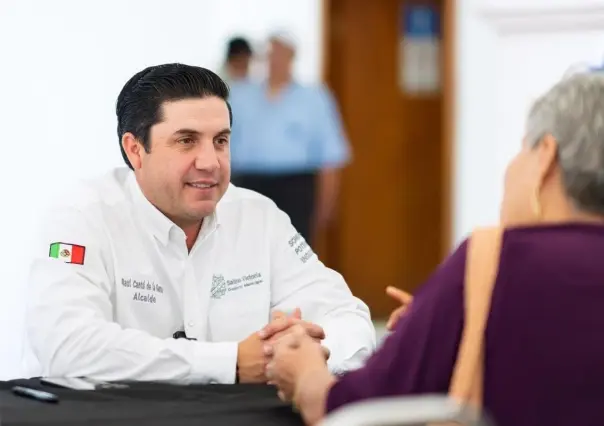 Samuel García destaca 90% de aprobación de Raúl Cantú