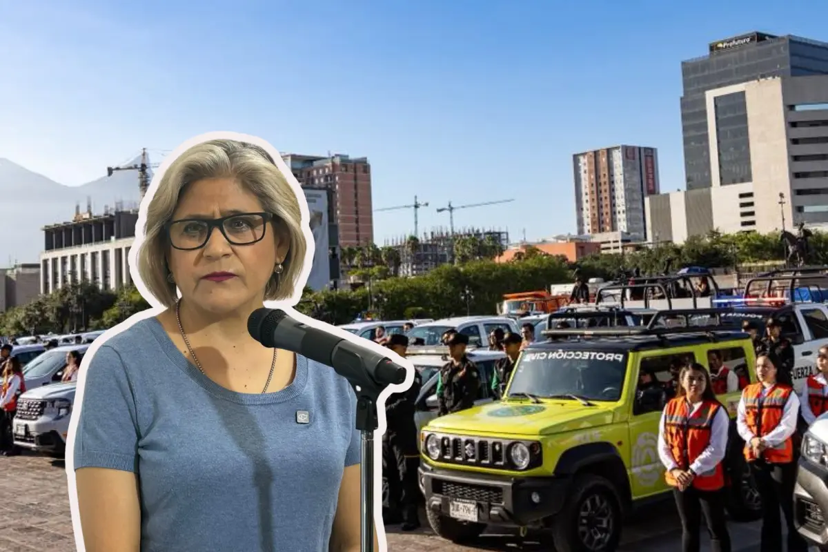 Sandra Pámanes felicitó al secretario de seguridad, Gerardo Escamilla, por los esfuerzos para posicionar a Nuevo León en un nivel de seguridad que la ciudadanía merece/Foto: POSTA