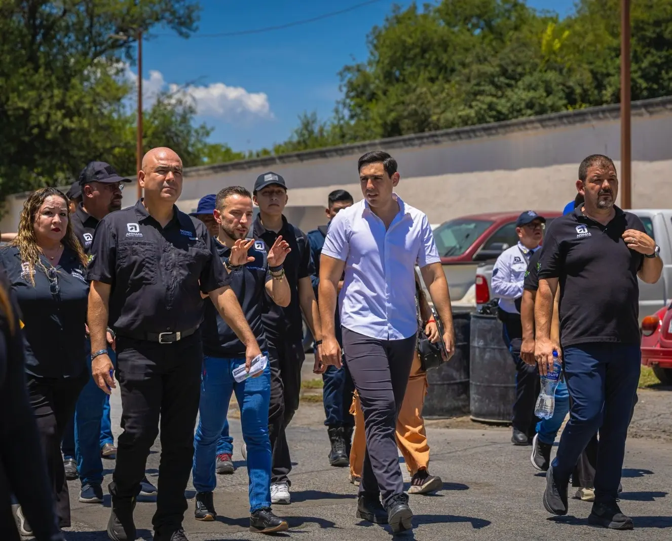Su presencia reforzó la idea de que el trabajo coordinado entre distintos niveles de gobierno es fundamental para seguir entregando apoyos. Foto: Gobierno de Apodaca.