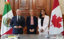Claudia Sheinbaum se reúne con ministros de Canadá, busca fortalecer relación bilateral