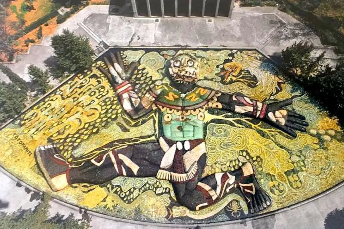 Fuente de Tlaloc en el Museo Cárcamo de Dolores en CDMX. Foto: FB: Bosque de Chapultepec