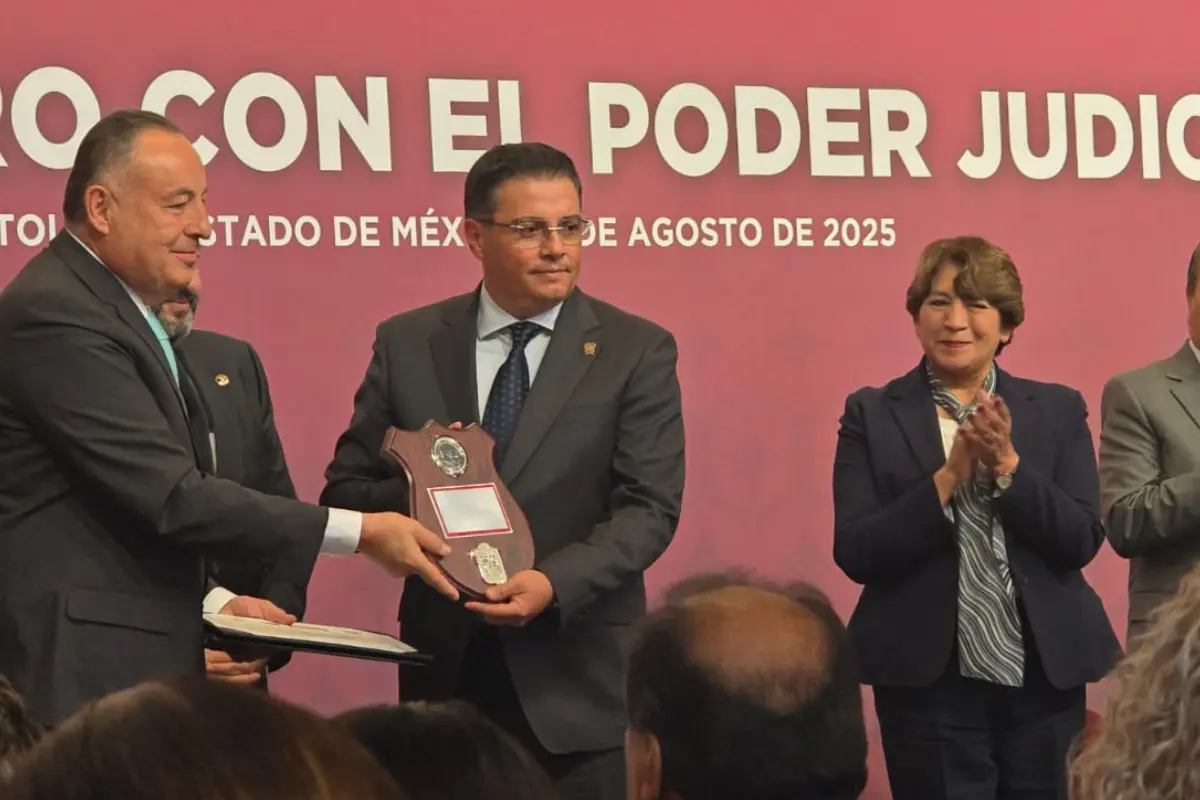 Encuentro con el poder judicial en el Edomex. Foto: Alberto Dzib