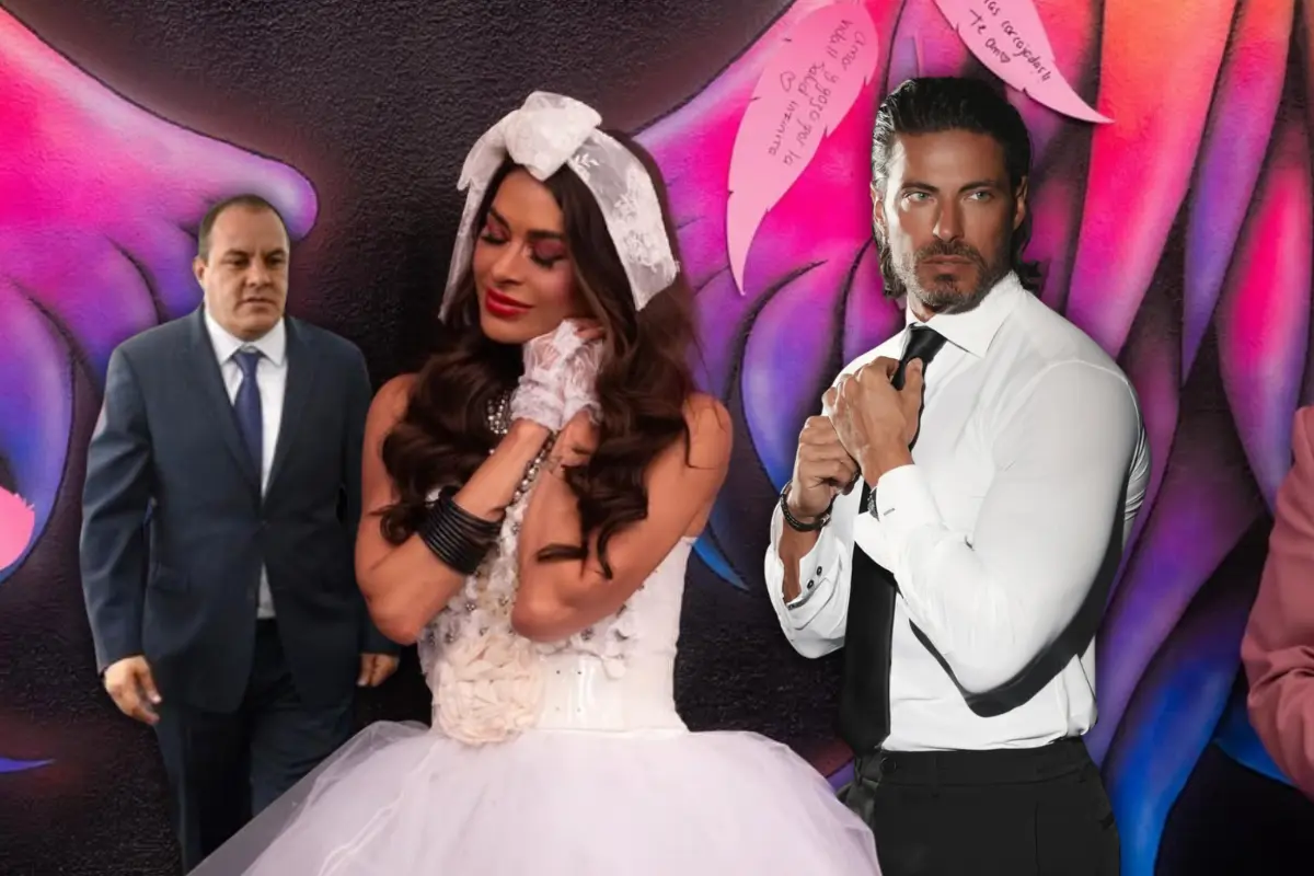 Galilea Montijo y sus romances (Foto: IG @cuauhtemoc_b10, @galileamontijo @ipmoreno / Canva)