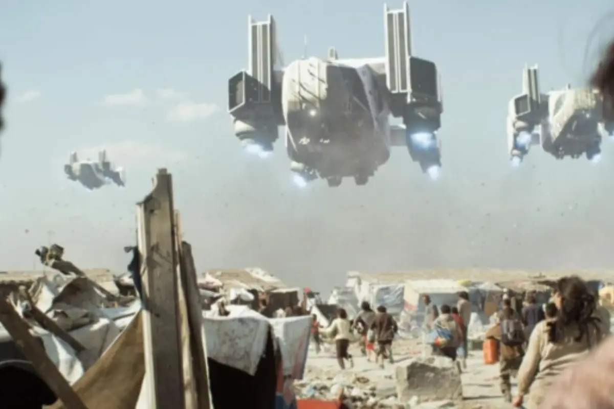 Escena de la película Elysium. Foto: YT (Sony Pictures España)