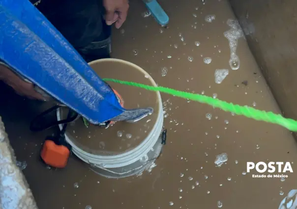 Vecinos de Ixtapaluca sufren daños por lluvias: hasta medio metro de agua en calles