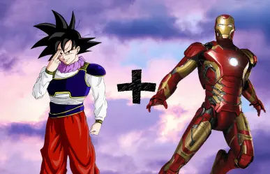 Así se vería la fusión entre Iron Man y Gokú como una sola persona, según la Inteligencia Artificial