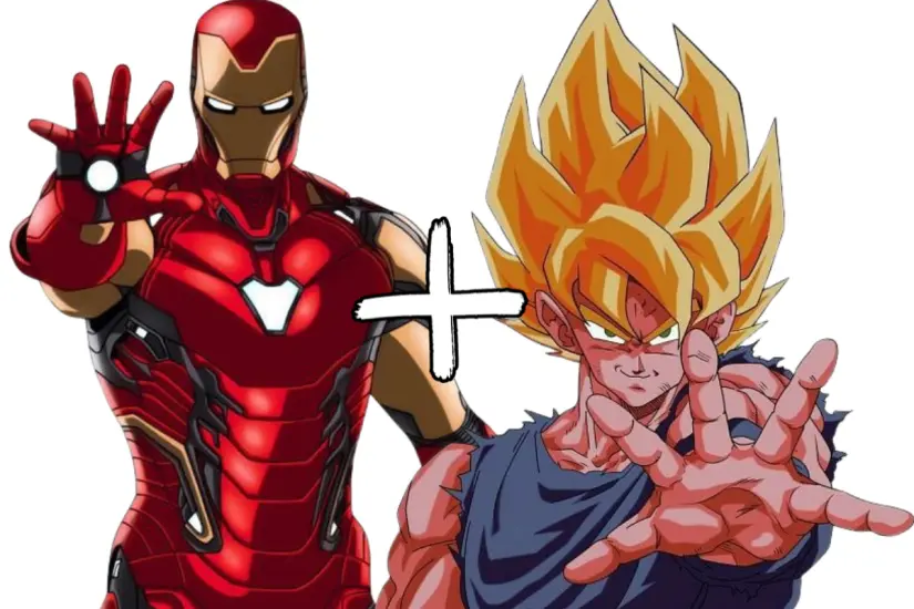 Analizando a los icónicos personajes, la IA de Meta presenta una impactante fusión entre Goku e Iron Man que sorprende. Foto: Canva