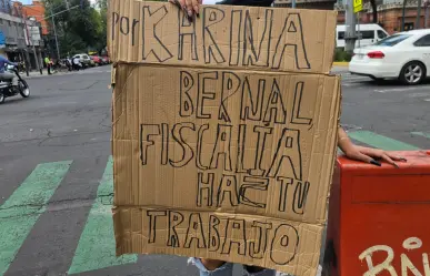 Nos falta Karina Bernal": protestan por desaparición de adolescente en la colonia Guerrero, CDMX