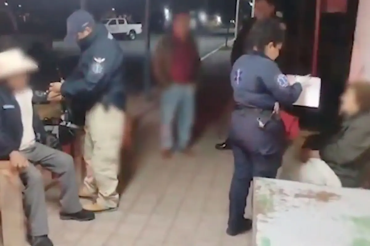 Pareja de abuelitos desaparecida en Río Verde, San Luis Potosí que fue encontrada en CDMX. Foto: X (@SSC_CDMX)