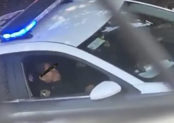 VIDEO | Policías de CDMX son captados teniendo presuntas relaciones sexuales en patrulla de la SSC
