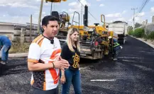Raúl Cantú impulsa obra de pavimentación que mejorará vialidad en Salinas Victoria