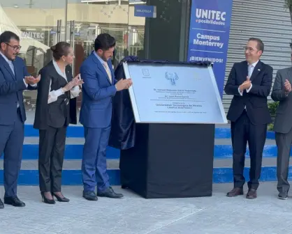 Samuel García devela placa conmemorativa del Campus UNITEC Monterrey