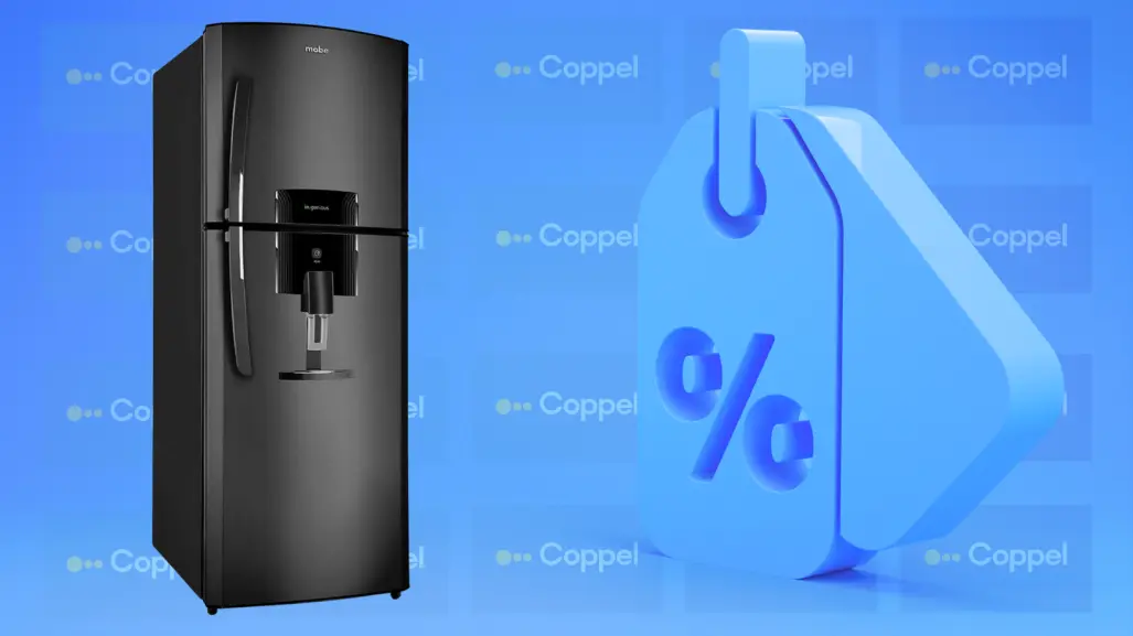 Coppel tiene este refrigerador Mabe Top Mount 14 Pies con 33% de descuento