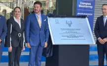 Samuel García devela placa conmemorativa del Campus UNITEC Monterrey