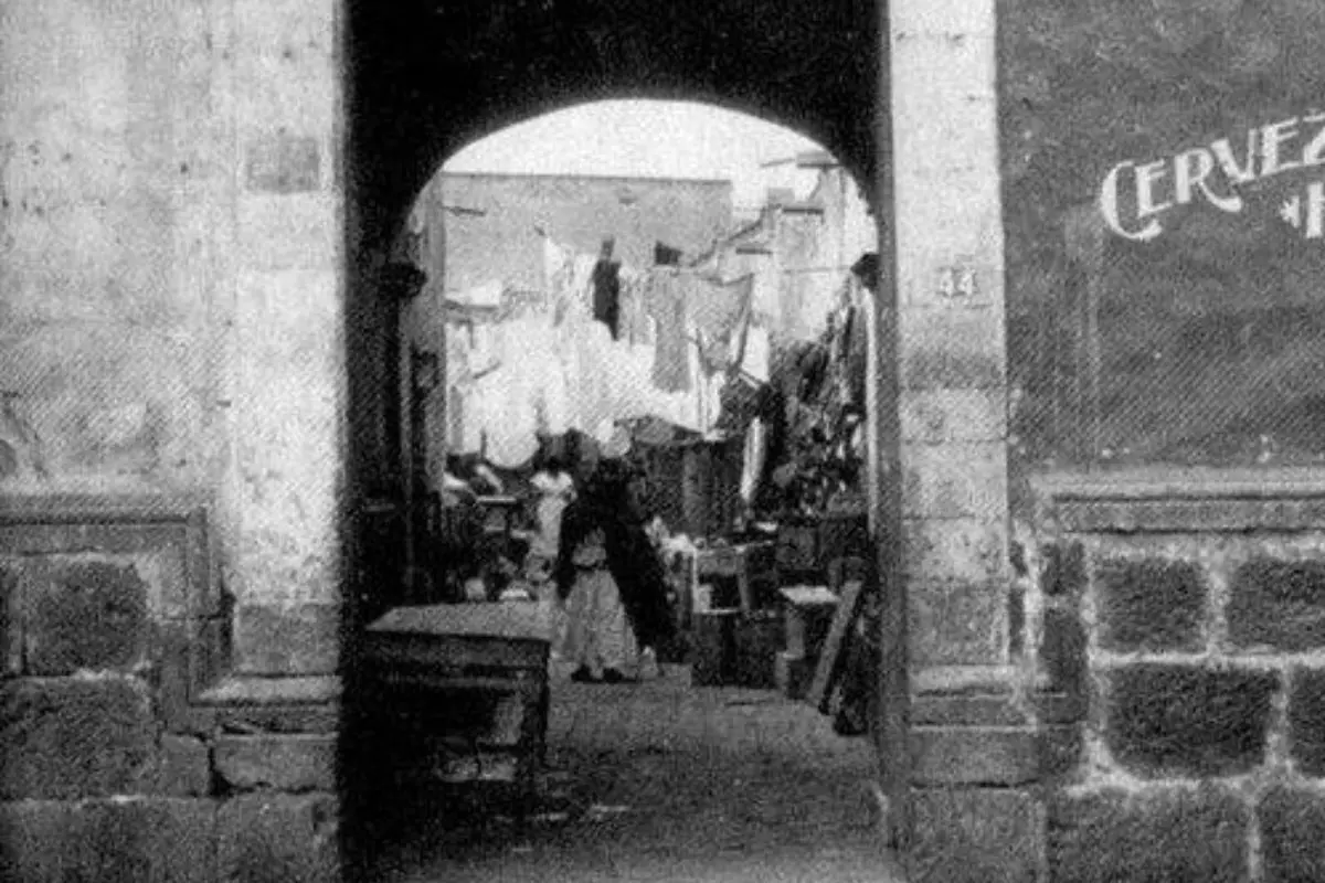 Vecindad 44 de La Merced CDMX. Foto: FB; Mi México Antiguo
