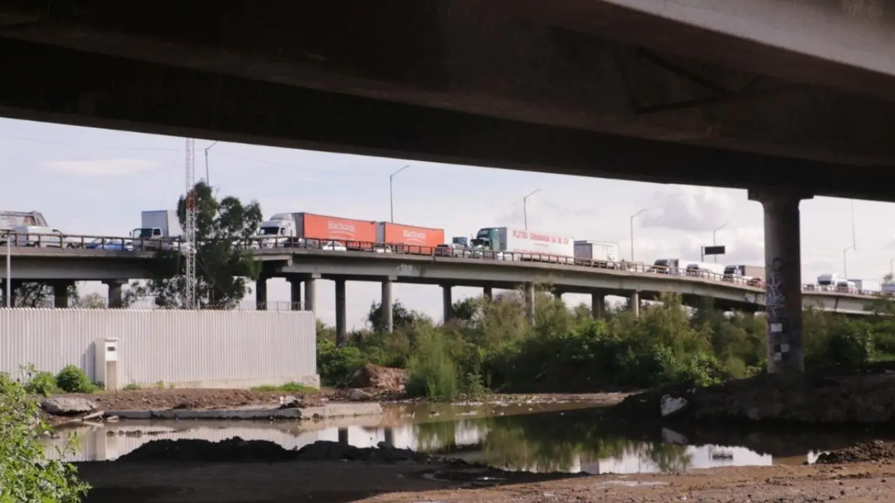 Así serán los nuevos puentes Alameda Oriente en Edomex tras los daños del sismo de 2017. Foto: SICT