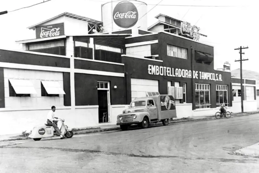 La primera embotelladora Coca- Cola del país se abrió en Tampico, de la mano de la familia Fleishman. Foto: Daniel Espinoza