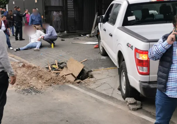 Choque en Coyoacán deja dos lesionados; vecinos detienen a conductor que intentó huir