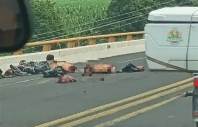 Investigan hallazgo de cuerpos desmembrados en carretera de Poza Rica, Veracruz
