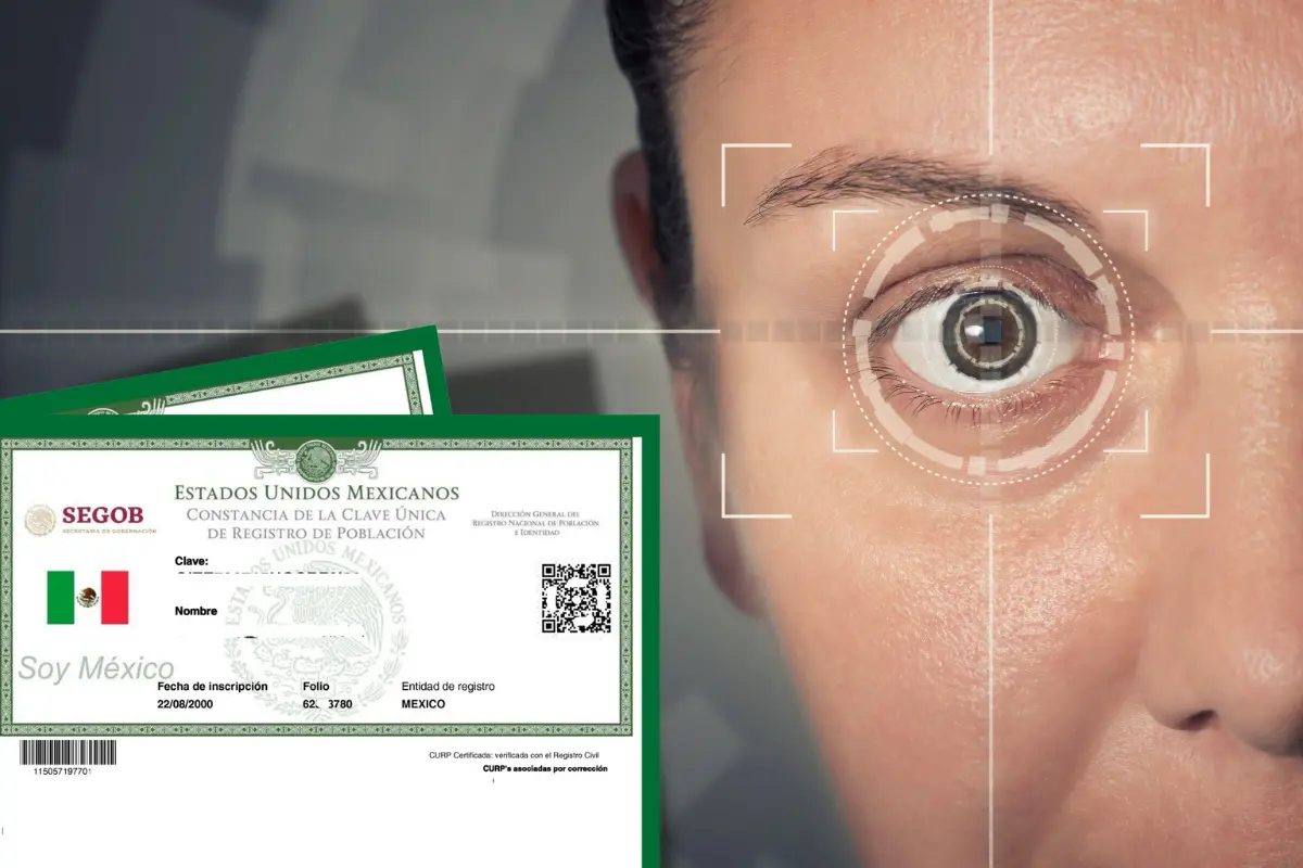 Al diseño del CURP biométrico se le agregará con un código QR que, tras ser escaneado, desplegará los datos biométricos de la persona/Foto: POSTA
