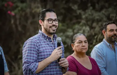 David de la Peña inicia pavimentación histórica en el Camino a Santa Tais en Santiago