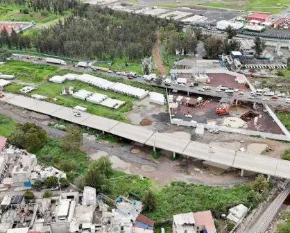 Delfina Gómez arranca reconstrucción de puentes clave que conectan la zona oriente con CDMX