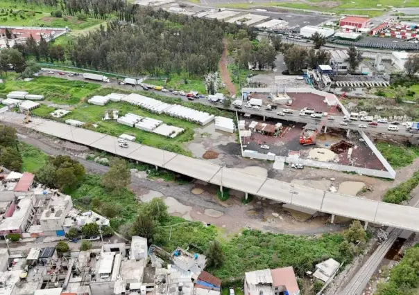 Delfina Gómez arranca reconstrucción de puentes clave que conectan la zona oriente con CDMX