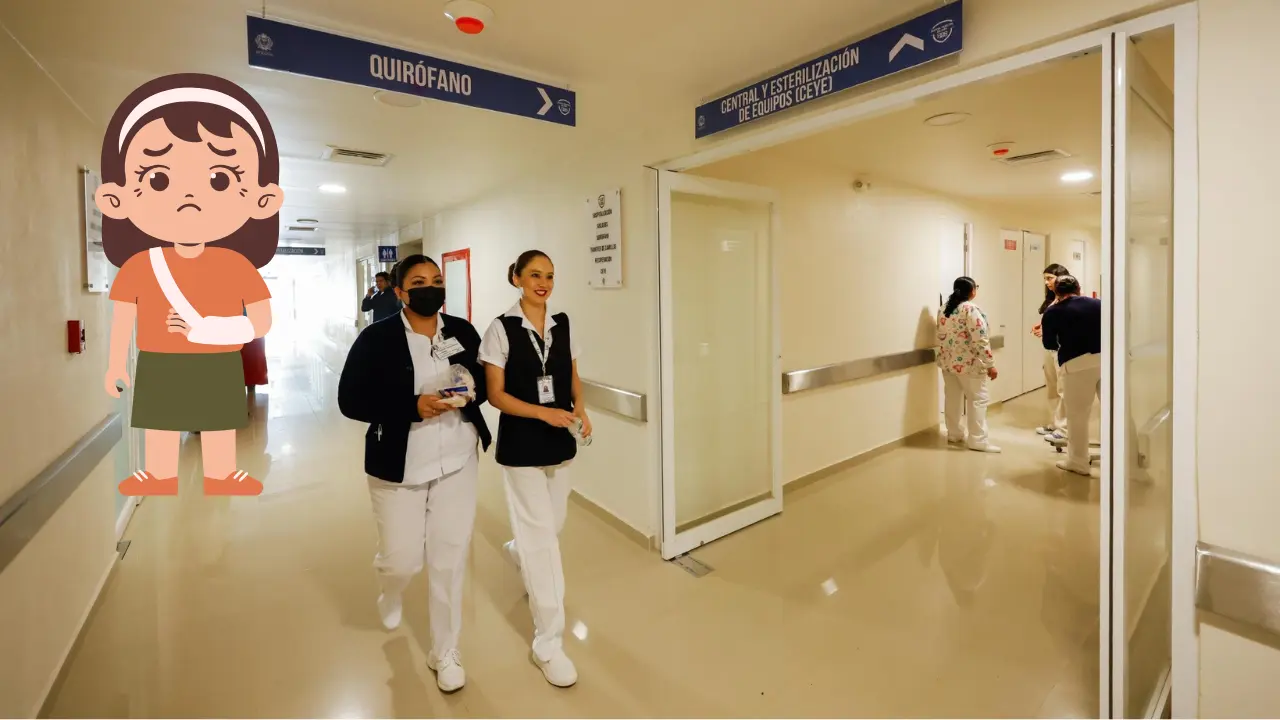 Durante esta temporada vacacional se incrementaron las atenciones a niños por accidentes. Foto: Especial.