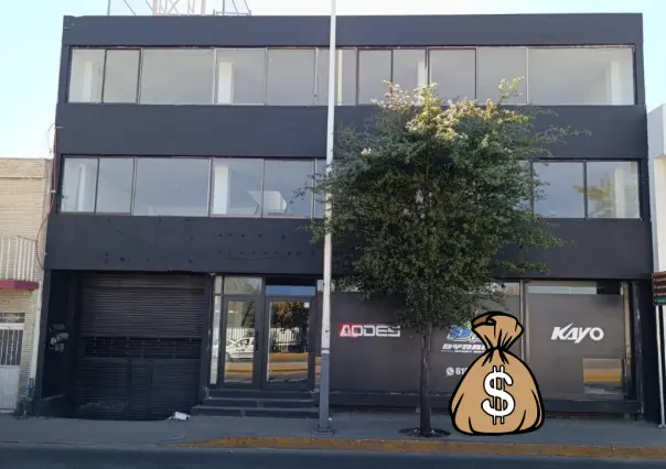 El edificio de Durango con sótano y 3 niveles que se vende en 6.5 millones de pesos