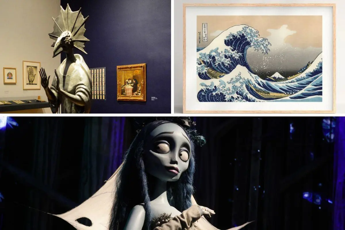 Película “El Cadáver de la Novia” y otras exposiciones.    Foto: Google | Canva